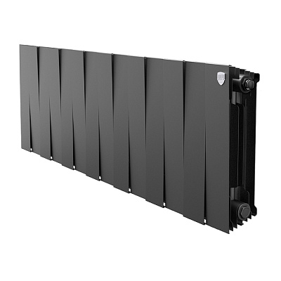 Биметаллический секционный радиатор отопления Royal Thermo PianoForte Noir Sable 300 / 14 секций Биметаллический секционный радиатор отопления Royal Thermo PianoForte Noir Sable 300 / 14 секций