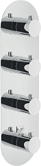 Встраиваемый смеситель Nobili для душа Live (на 4 выхода) Chrome WE00104/TCR