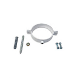 Хомут Camino для крепления к стене (сталь) белый 100 (TR.5100)
