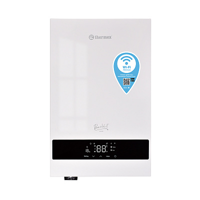 Электрический котёл отопления настенный Thermex Boss 12 Wi-Fi одноконтурный (White) Электрический котёл отопления настенный Thermex Boss 12 Wi-Fi одноконтурный (White)