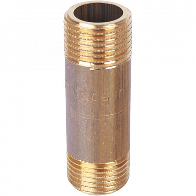 Удлинитель Stout 1/2x75мм из латуни, резьба наружная