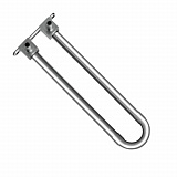 Отвод KAN-therm Push спаренный с трубками 15 мм (L=300 мм) с кронштейном, 14x2