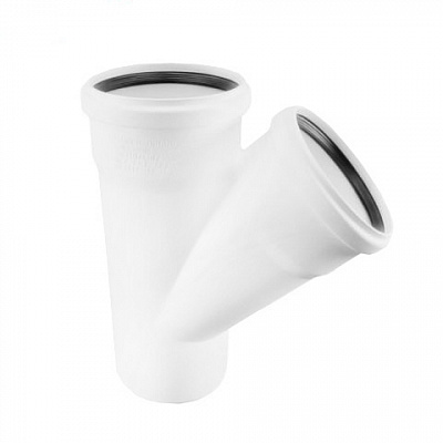 Тройник Rehau 40/40/45 (арт. 11231041001) Тройник Rehau 40/40/45 (арт. 11231041001)