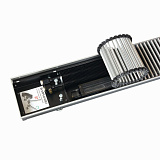 Внутрипольный конвектор с вентилятором KVZ Vent 360-70-1400-2V