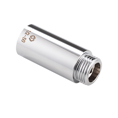 Удлинитель MVI хромированный, резьба ВР-НР 1/2 x 50 mm, DN15, латунь