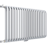 Стальной трубчатый радиатор отопления Rommer RST 2175/13 боковое подключение RAL9016