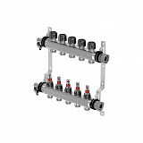 Коллектор Uponor Vario S с расходомерами FM 2 контура