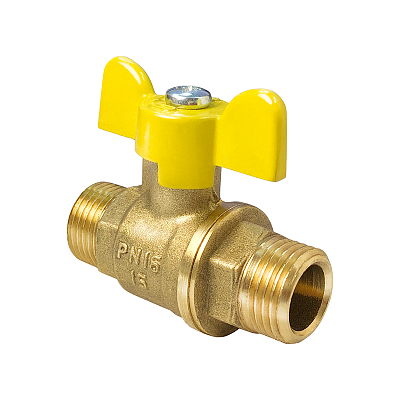 Кран шаровой Valfex VF.279.LB3.012 для газа НР/НР ручка-бабочка, 1/2