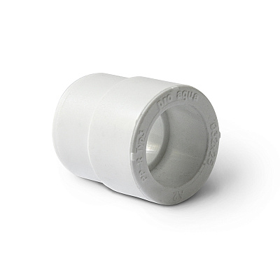 Муфта из полипропилена PRO AQUA PP-R переходная Н-В белая (40-20), арт.PA12518P Муфта из полипропилена PRO AQUA PP-R переходная Н-В белая (40-20), арт.PA12518P