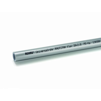 Труба Rehau RAUTITAN flex из сшитого полиэтилена PE-Xa с кислородозащитным слоем, 40x5,5 мм Труба Rehau RAUTITAN flex из сшитого полиэтилена PE-Xa с кислородозащитным слоем, 40x5,5 мм
