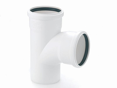 Тройник Rehau 40/40/87 (арт. 11231141001) Тройник Rehau 40/40/87 (арт. 11231141001)