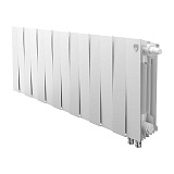 Биметаллический секционный радиатор отопления Royal Thermo PianoForte Bianco Traffico 300 / 14 секций нижнее правое подключение