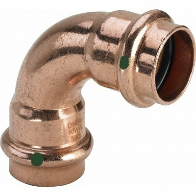 Отвод 90 медный Viega Profipress с SC-Countur d=54 (арт. 291 556) Отвод 90 медный Viega Profipress с SC-Countur d=54 (арт. 291 556)