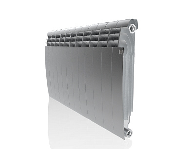 Биметаллический секционный радиатор отопления Royal Thermo Biliner Satin Silver 500 / 12 секций Биметаллический секционный радиатор отопления Royal Thermo Biliner Satin Silver 500 / 12 секций