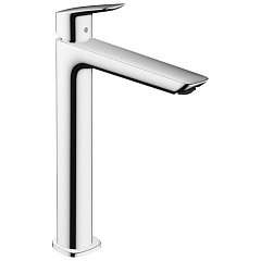 Смеситель для раковины чаши Hansgrohe Logis Fine 240, без донного клапана, хром