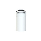 Труба коаксиальная Cox Geelen D=60/100 мм, L=1000 мм, CoxDENS PP/Alu + CONNEXT X7