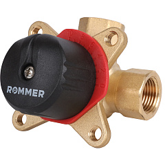 Клапан смесительный Rommer 3-х ходовой 1/2 дюйма KVs 2,5