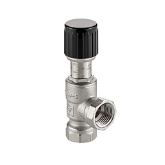 Клапан перепускной VALTEC угловой 1/2 (20-60 кПа) (VT.665.N.0402)