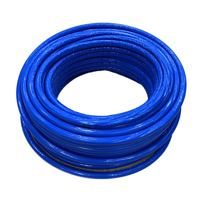Труба из сшитого полиэтилена (PE-Xa) Usystems Radi Pipe PN10 32x4,4 в теплоизоляции 6 мм синей Труба из сшитого полиэтилена (PE-Xa) Usystems Radi Pipe PN10 32x4,4 в теплоизоляции 6 мм синей