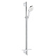 Душевой гарнитур Grohe Rainshower SmartActive 130, 900 мм, белая луна