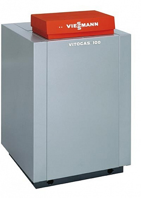 Напольный газовый котел отопления Viessmann Vitogas 100-F 35 кВт с Vitotronic 100 Тип KC4B GS1D876