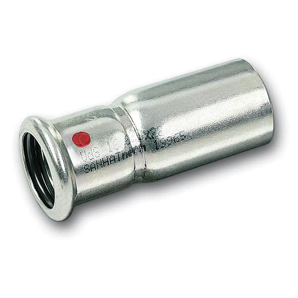 Ниппель Sanha 24243, редукционный ВПр-НПр, углеродистая сталь, 42ax28