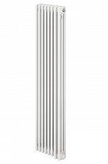 Стальной трубчатый радиатор отопления Zehnder 3180 6 секций, белый (RAL 9016), боковое подключение