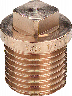 Заглушка Viega модель 3290 1 1/2 арт. 322168, бронза
