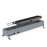 Внутрипольный конвектор с принудительной конвекцией Jaga Clima Canal Metal H08 L144 T18 24В без решетки