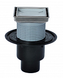 Трап HL 310NPr-3000 с Сухим сифоном, с решеткой 3020