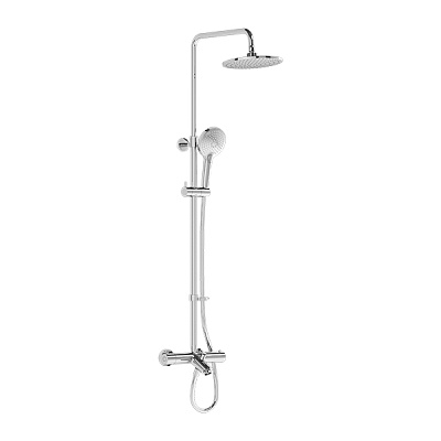 Душевая система Vitra Aquaheat Joy 220B, хром Душевая система Vitra Aquaheat Joy 220B, хром