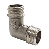 Уголок Valfex никелированный с наружной резьбой НР-НР 3/4