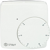 Комнатный термостат Stout WFHT-BASIC для нормально-закрытых сервоприводов