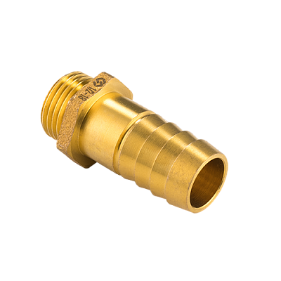 Штуцер MVI для шланга, резьба НР 1/2x18 mm, DN15, латунь