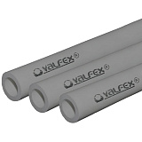Труба полипропиленовая Valfex SDR 6 PN20 D50х8.3 мм, 4м СЕРАЯ