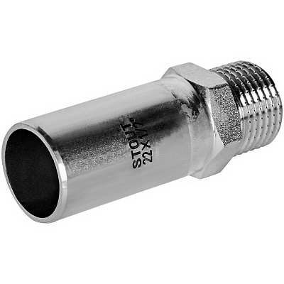 Вставка переходная Stout из нержавеющей стали 22х1/2 НПр-НР (SSS-2024-002212) Вставка переходная Stout из нержавеющей стали 22х1/2 НПр-НР (SSS-2024-002212)