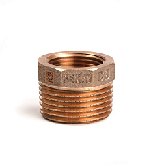 Футорка РЕХАУ редукционная бронзовая AURLINE, R1 x Rp3/4, RX+ (18741651001)