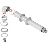 Комплект дымохода Rommer СТАНДАРТ УНИВЕРСАЛЬНЫЙ 60/100 - 900мм (кроме Immergas и Navien Deluxe 75/100 стар.)