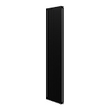 Стальной трубчатый радиатор отопления Royal Thermo Shift R22 C2180 - 12 секций RAL9005m (черный)