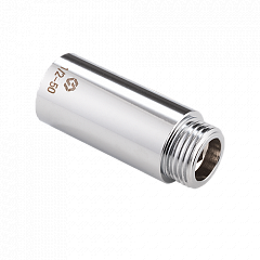Удлинитель MVI хромированный, резьба ВР-НР 1/2 x 80 mm, DN15, латунь