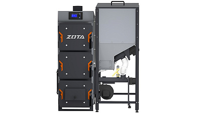 Твердотопливный напольный котел отопления ZOTA Focus 16