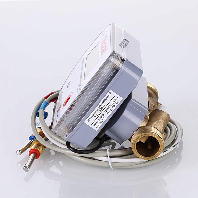 Теплосчётчик ультразвуковой VALTEC TCY-15.06.R.I.00.H, RS-485, 4 импульсных входа, 0,6 м3/час (на обратный тр.)