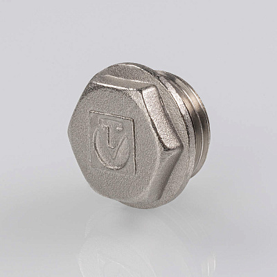 Пробка VALTEC резьбовая с уплотнением 1/2 (VTr.583.NR.0004)