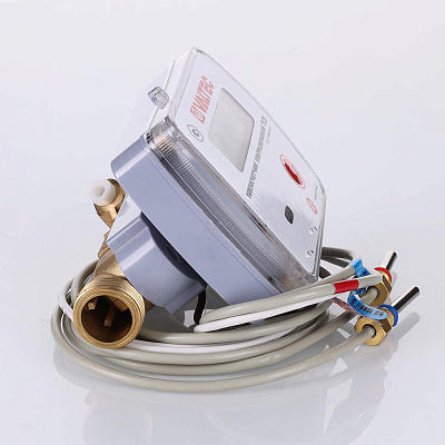 Теплосчётчик ультразвуковой VALTEC TCY-15.06.R.I.00.H, RS-485, 4 импульсных входа, 0,6 м3/час (на обратный тр.)