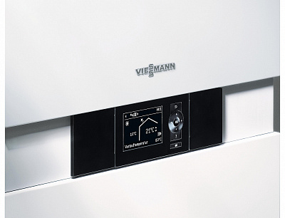 Настенный газовый конденсационный котел отопления одноконтурный Viessmann Vitodens 200-W Vitotronic 100 54,4 кВт Тип HO1B B2HAK13