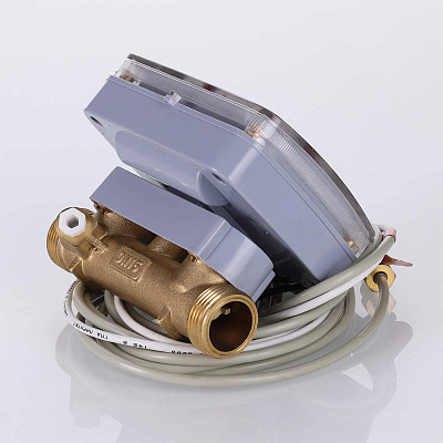 Теплосчётчик ультразвуковой VALTEC TCY-15.06.R.I.00.H, RS-485, 4 импульсных входа, 0,6 м3/час (на обратный тр.)