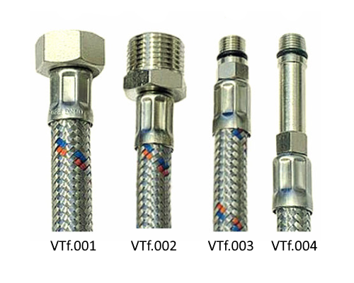 Гибкая подводка VALTEC для смесителя со штуцером 18 мм, длина 100 см