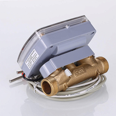 Теплосчётчик ультразвуковой VALTEC TCY-15.06.R.I.00.H, RS-485, 4 импульсных входа, 0,6 м3/час (на обратный тр.)