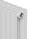 Стальной трубчатый радиатор отопления Royal Thermo Shift Q30 C2050 - 08 секций RAL9016 (белый)